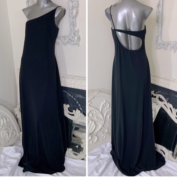 Rachel Kaye Black Maxi Halter Dress - Picture 9 of 9